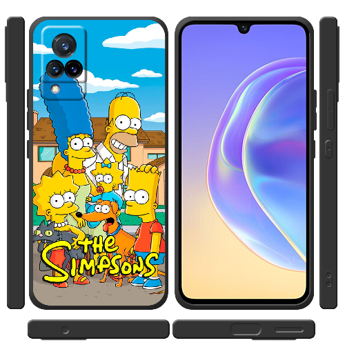 Чехол BoxFace Vivo V21 the simpsons