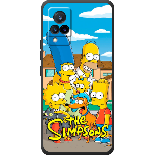 Чехол BoxFace Vivo V21 the simpsons