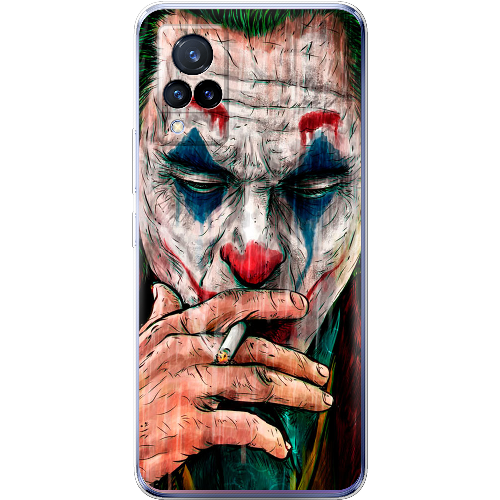 Чехол BoxFace Vivo V21 Joker Smoking