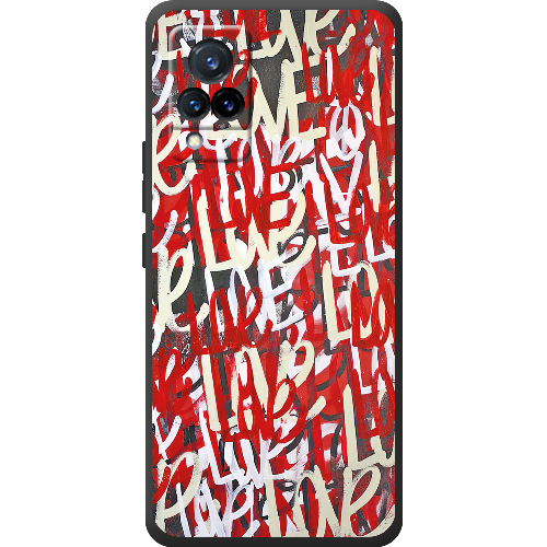 Чехол BoxFace Vivo V21 Love Graffiti