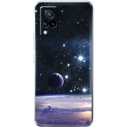 Чехол BoxFace Vivo V21 Space Landscape