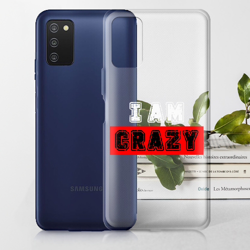 Чехол BoxFace Samsung Galaxy A03s (A037) I'm Crazy