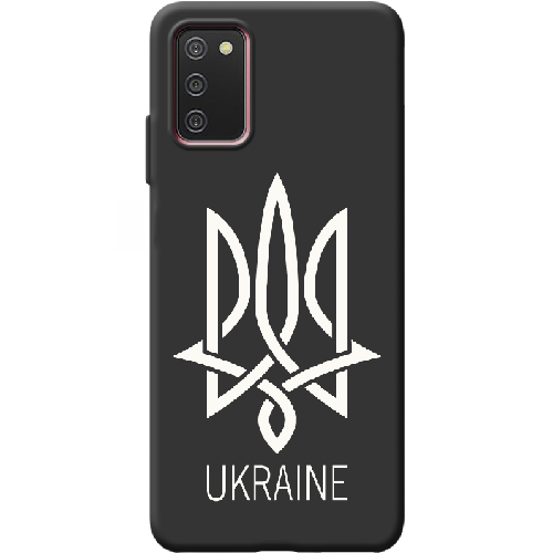 Чехол BoxFace Samsung Galaxy A03s (A037) Тризуб монограмма UKRAINE