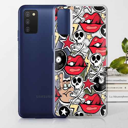 Чехол BoxFace Samsung Galaxy A03s (A037) Rock Graffiti