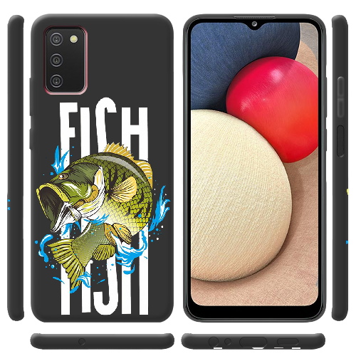 Чехол BoxFace Samsung Galaxy A03s (A037) Bass fish