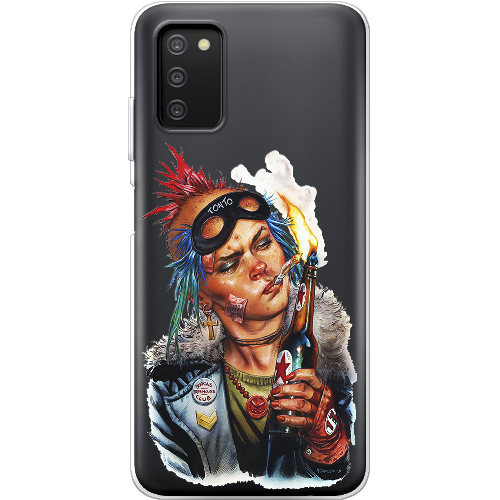 Чехол BoxFace Samsung Galaxy A03s (A037) Tanker Girl