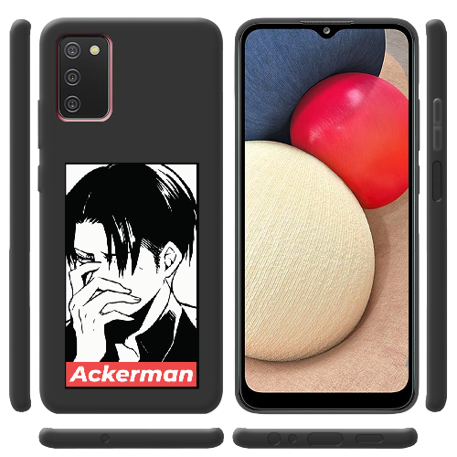 Чехол BoxFace Samsung Galaxy A03s (A037) Attack On Titan - Ackerman