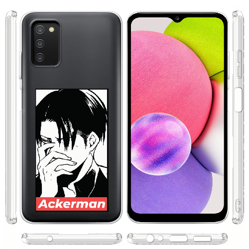 Чехол BoxFace Samsung Galaxy A03s (A037) Attack On Titan - Ackerman