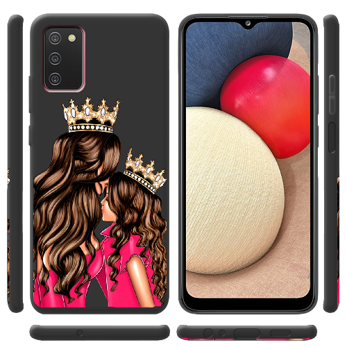 Чехол BoxFace Samsung Galaxy A03s (A037) Queen and Princess