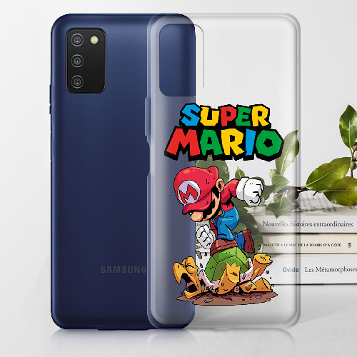 Чехол BoxFace Samsung Galaxy A03s (A037) Super Mario