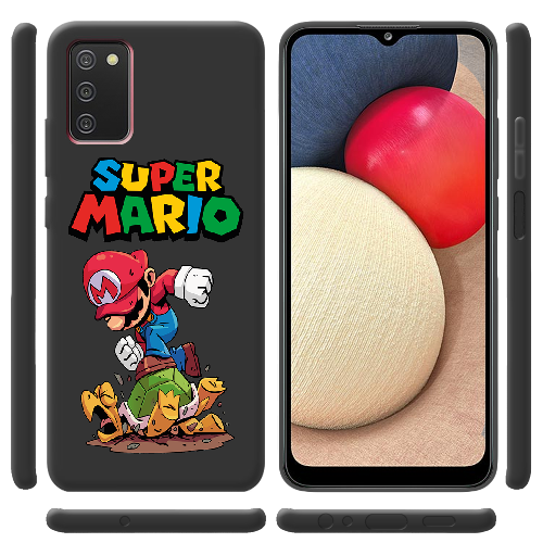 Чехол BoxFace Samsung Galaxy A03s (A037) Super Mario