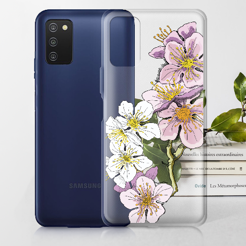 Чехол BoxFace Samsung Galaxy A03s (A037) Cherry Blossom