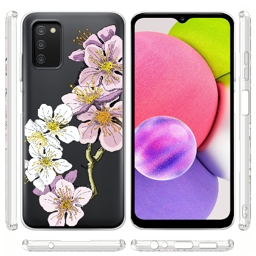 Чехол BoxFace Samsung Galaxy A03s (A037) Cherry Blossom