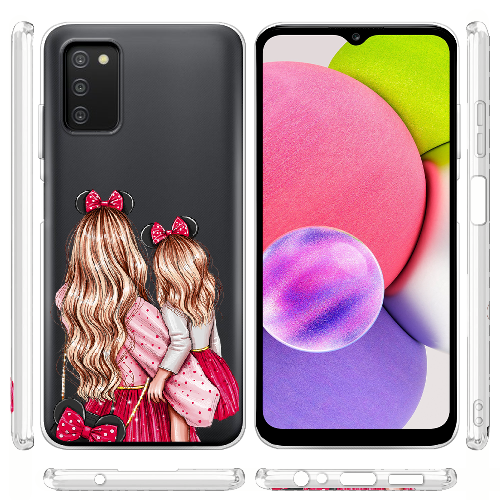 Чехол BoxFace Samsung Galaxy A03s (A037) Mouse Girls