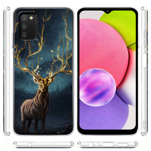 Чехол BoxFace Samsung Galaxy A03s (A037) Fairy Deer