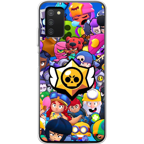 Чехол BoxFace Samsung Galaxy A03s (A037) Brawl Stars