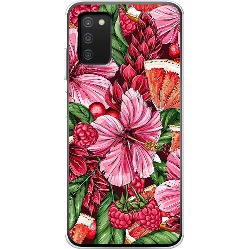 Чехол BoxFace Samsung Galaxy A03s (A037) Tropical Flowers