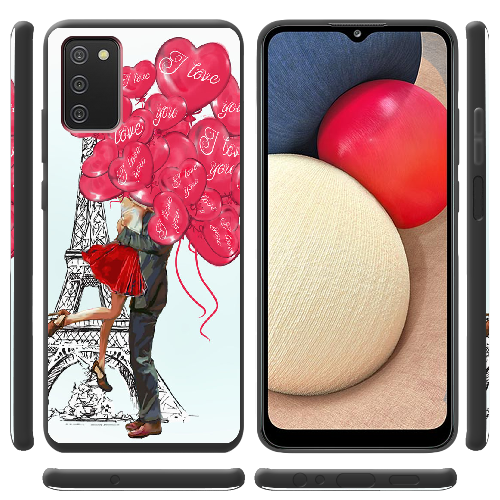 Чехол BoxFace Samsung Galaxy A03s (A037) Love in Paris