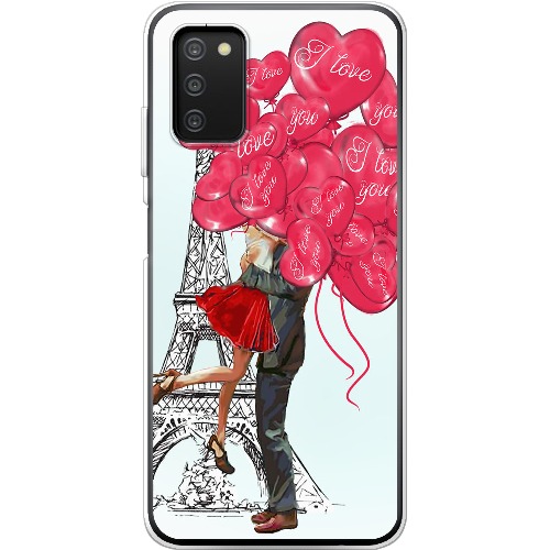 Чехол BoxFace Samsung Galaxy A03s (A037) Love in Paris