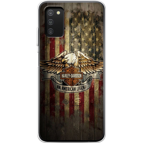 Чехол BoxFace Samsung Galaxy A03s (A037) Harley Davidson An American Legend