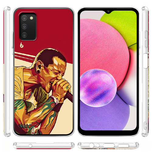 Чехол BoxFace Samsung Galaxy A03s (A037) Chester Bennington