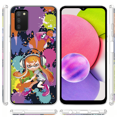 Чехол BoxFace Samsung Galaxy A03s (A037) Splatoon Inklings