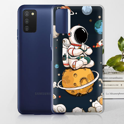 Чехол BoxFace Samsung Galaxy A03s (A037) Astronaut