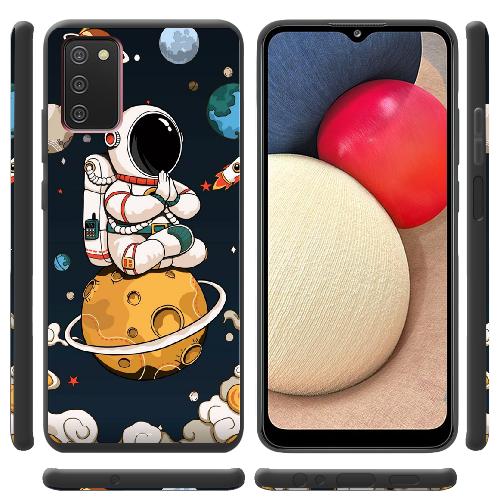 Чехол BoxFace Samsung Galaxy A03s (A037) Astronaut