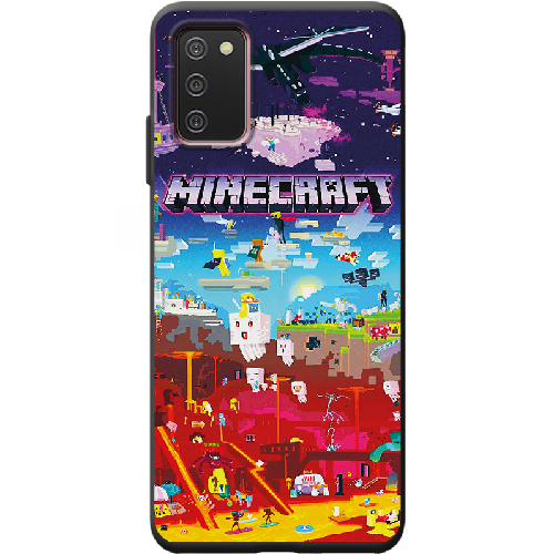 Чехол BoxFace Samsung Galaxy A03s (A037) Minecraft World Beyond