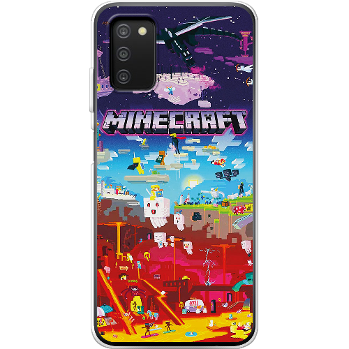 Чехол BoxFace Samsung Galaxy A03s (A037) Minecraft World Beyond