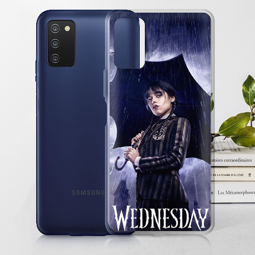 Чехол BoxFace Samsung Galaxy A03s (A037) Wednesday Addams