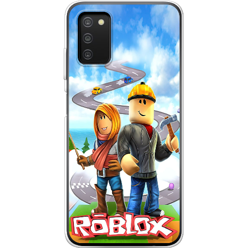 Чехол BoxFace Samsung Galaxy A03s (A037) Roblox Білдерман