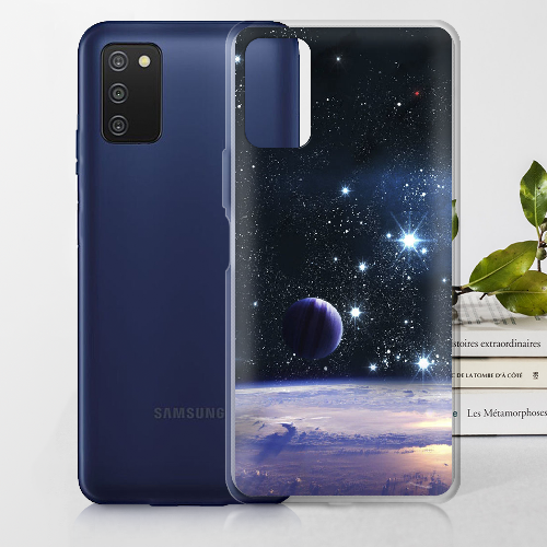 Чехол BoxFace Samsung Galaxy A03s (A037) Space Landscape