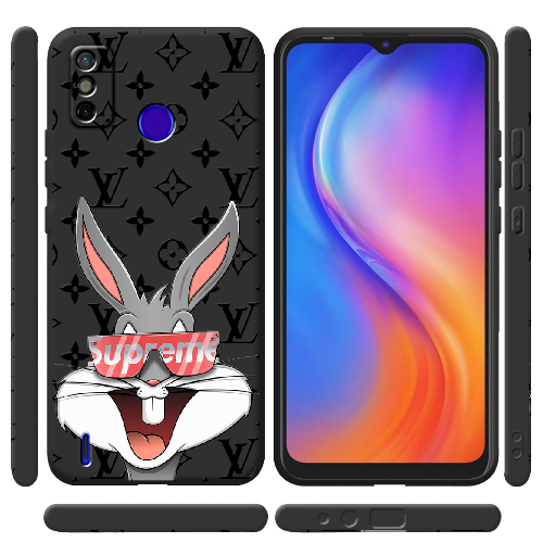 Чехол BoxFace Tecno Spark 6 Go looney bunny