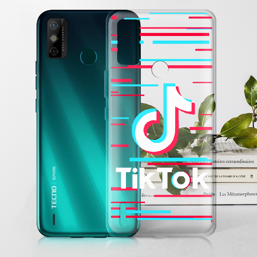 Чехол BoxFace Tecno Spark 6 Go Tik Tok