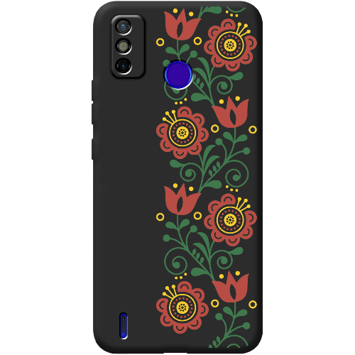 Чехол BoxFace Tecno Spark 6 Go Ethno Flower