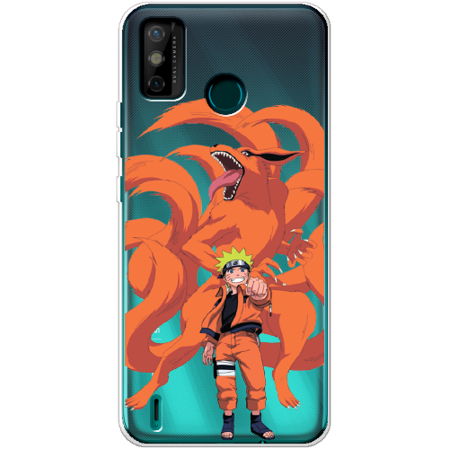 Чехол BoxFace Tecno Spark 6 Go Naruto and Kurama