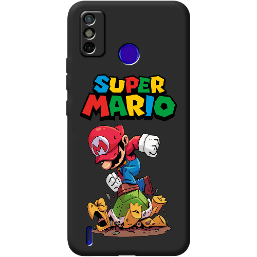 Чехол BoxFace Tecno Spark 6 Go Super Mario