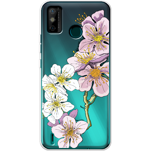 Чехол BoxFace Tecno Spark 6 Go Cherry Blossom