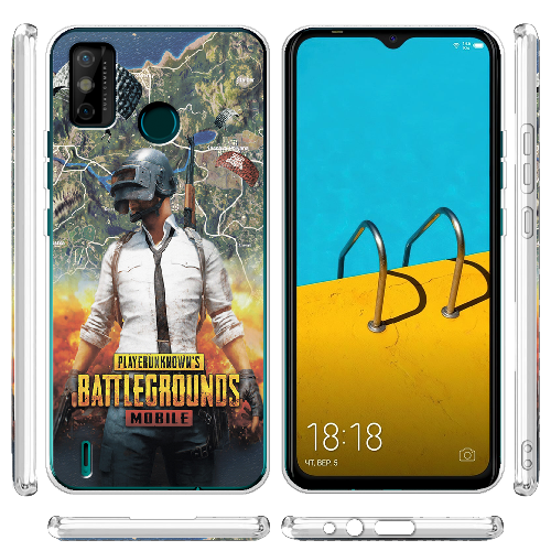 Чехол BoxFace Tecno Spark 6 Go PUBG Mobile