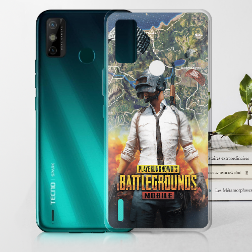 Чехол BoxFace Tecno Spark 6 Go PUBG Mobile