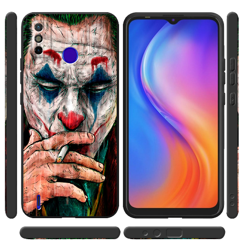 Чехол BoxFace Tecno Spark 6 Go Joker Smoking