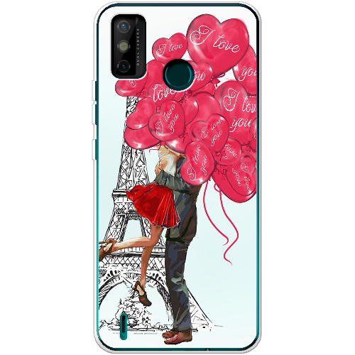 Чехол BoxFace Tecno Spark 6 Go Love in Paris