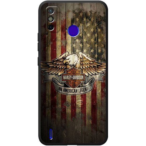 Чехол BoxFace Tecno Spark 6 Go Harley Davidson An American Legend