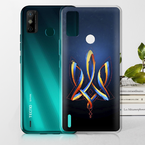 Чехол BoxFace Tecno Spark 6 Go Ukrainian Emblem