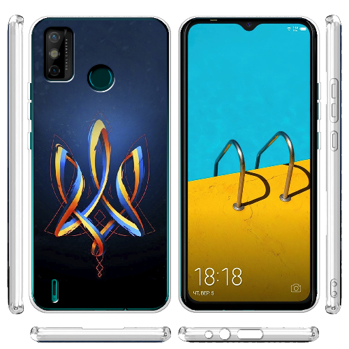 Чехол BoxFace Tecno Spark 6 Go Ukrainian Emblem