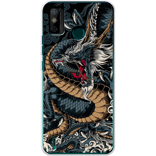 Чехол BoxFace Tecno Spark 6 Go Dragon Ryujin