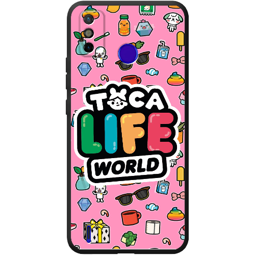 Чехол BoxFace Tecno Spark 6 Go Toca Boca Life World