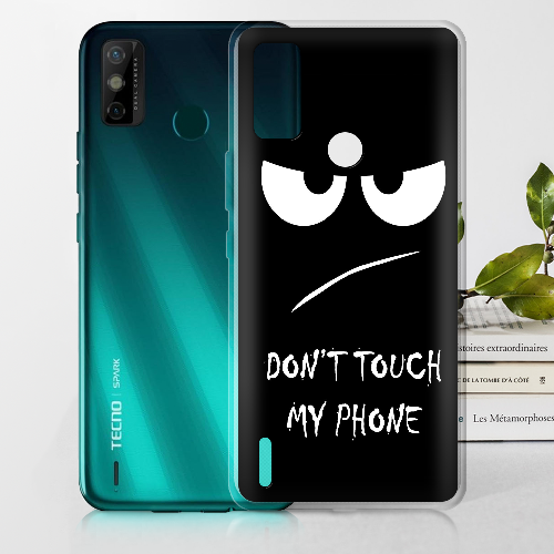 Чехол BoxFace Tecno Spark 6 Go Don't Touch my Phone