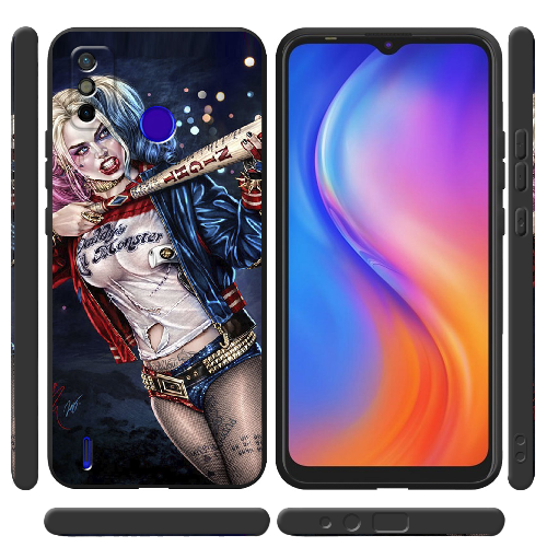 Чехол BoxFace Tecno Spark 6 Go Harley Quinn